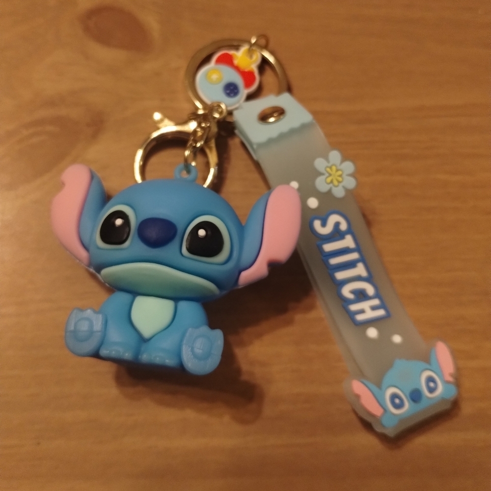 New Disney 3D Stitch Keychain